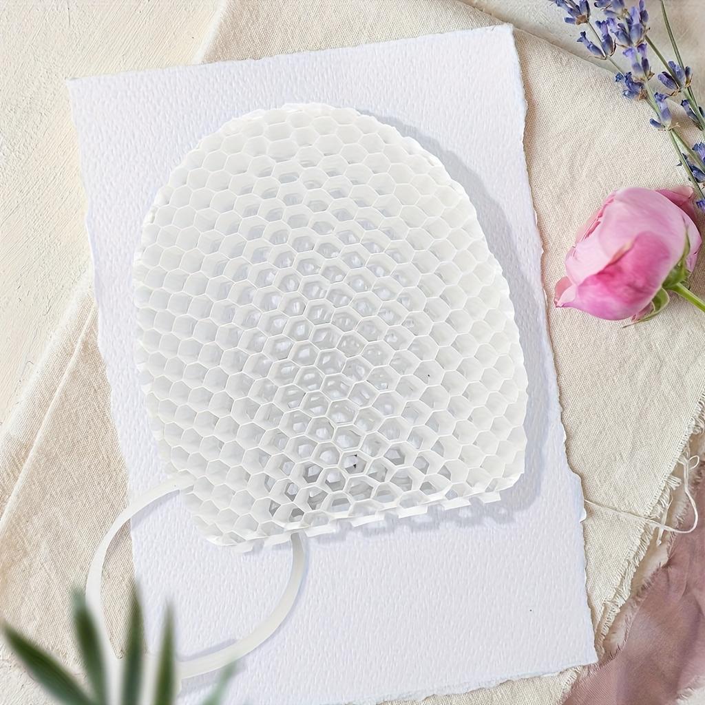 1PC TPU Material Honeycomb Exfoliating Finger Mitt For Face And Body, Innovative Production Process, Three-Dimensional Honeycomb Weave Structure