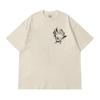 Mens TShirts THORNS Graphic Streetwear Cotton Tops Tees Short Sleeve Tee Oversized Vintage Hip Hop Korean Fashion Y2k Clothing