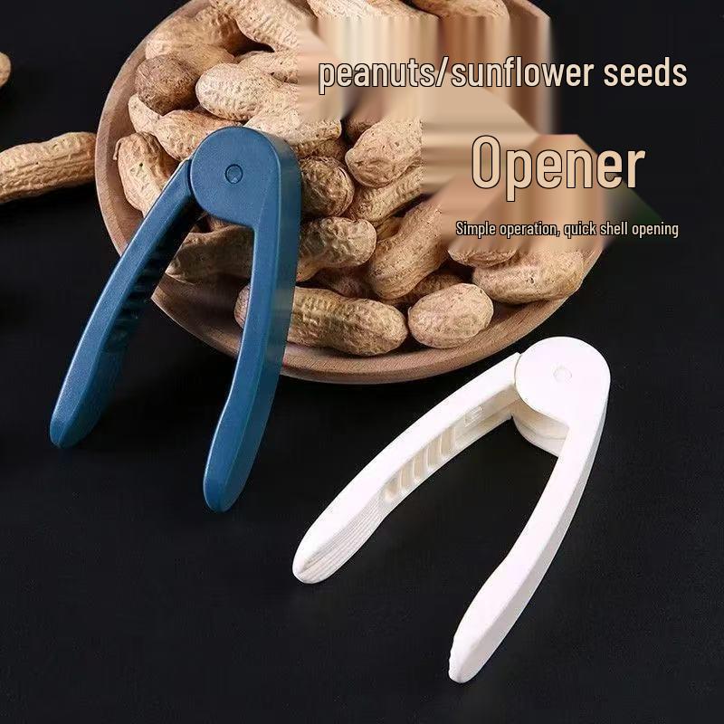 Multifunctional Peanut & Sunflower Seed Sheller – Hand-Friendly Peeling Tool, Light Luxury Style for Raw & Cooked Seeds