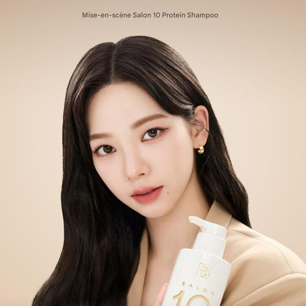 Mise-en-scène Salon 10 Protein Shampoo für stark geschädigtes Haar, 500ml