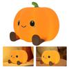 LED Pumpkin Night Light Timing Dimmable Nursery Nightlight Type-C Charging Cute Bedside Touch Lamp for Bedroom Living Room Decor