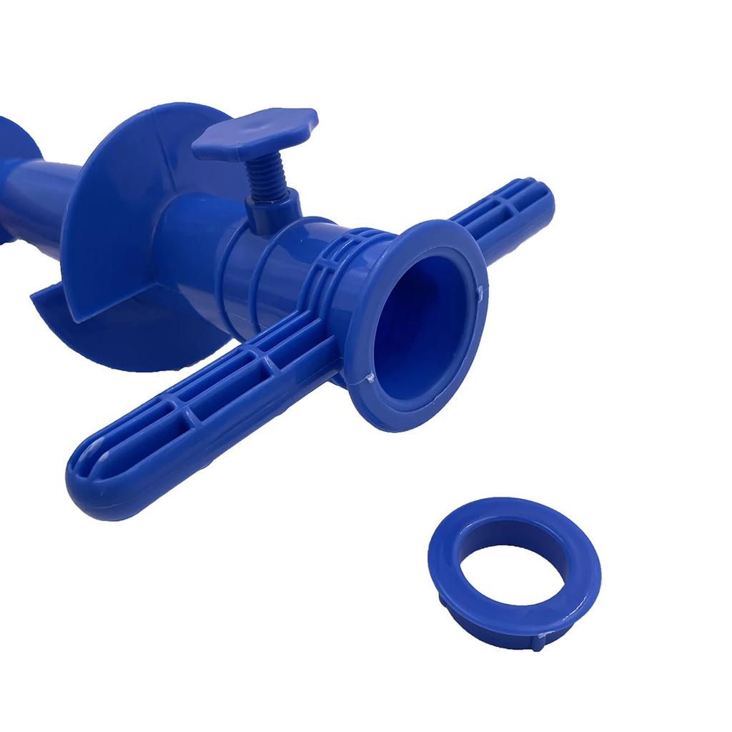 1-Pack Plastic Beach Umbrella Plug Base Floor Fork Insert Accessory
