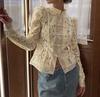 Summer New Women's Top Fashion Temperament Casual Lace Stand-up Collar Slim-fit Shirt