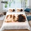 Home Living Luxury 3D Hamster Bedding Set Duvet Cover Pillowcase Kids Bedding Set Queen and King EU/US/AU/UK Size