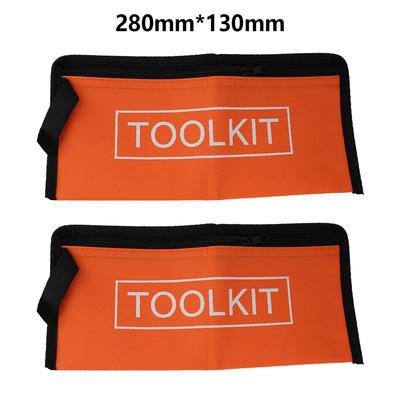 Bolsa de herramientas de 28x13 cm, estuche de 2 uds, bolsas, destornilladores
