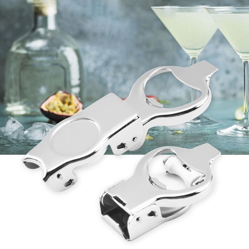 Multifunctionele Flesopener Afgesloten Deksel Roestvrij Staal Arbeidsbesparend Bieropeningsgereedschap Keukenaccessoires Voor Thuisbar