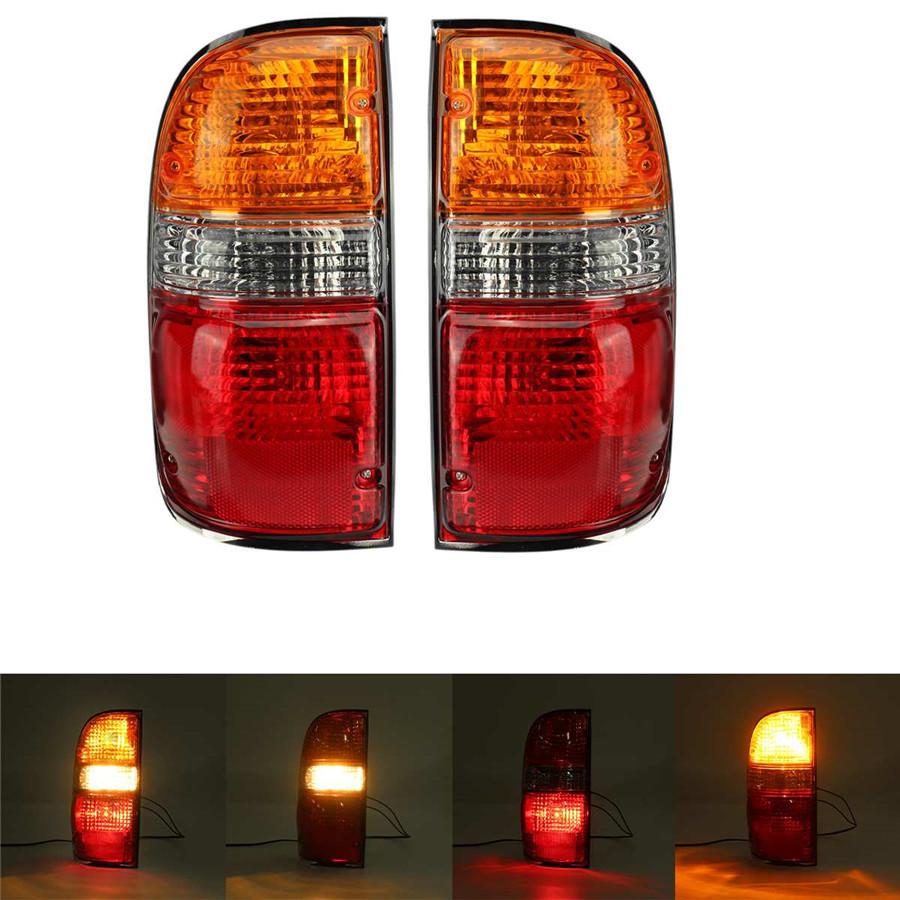 Pair Tail Light Brake Lamp For Toyota Tacoma 2001-2004