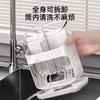Wall-Mounted Plastic Chopstick Holder With Drainage Rack Kitchen Countertop Or Cabinet Modern Minimalist Storage Organizer