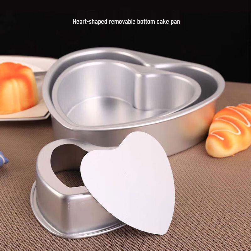 WS 7-Zoll Herzförmige Chiffon-Kuchenform