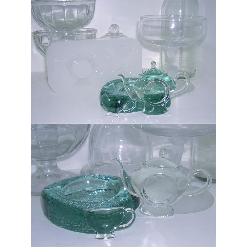 Practical Silicone Mold Liquid Sand Teapot Accessories Mould Unique Epoxy Resin Jewelry Molds for Crafting Enthusiasts