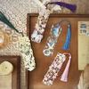 Chinese Style Tassel Hollow Butterfly Metal Bookmark Gift Reading Page Clip Bookmarks Books For Students Teachers Accessories