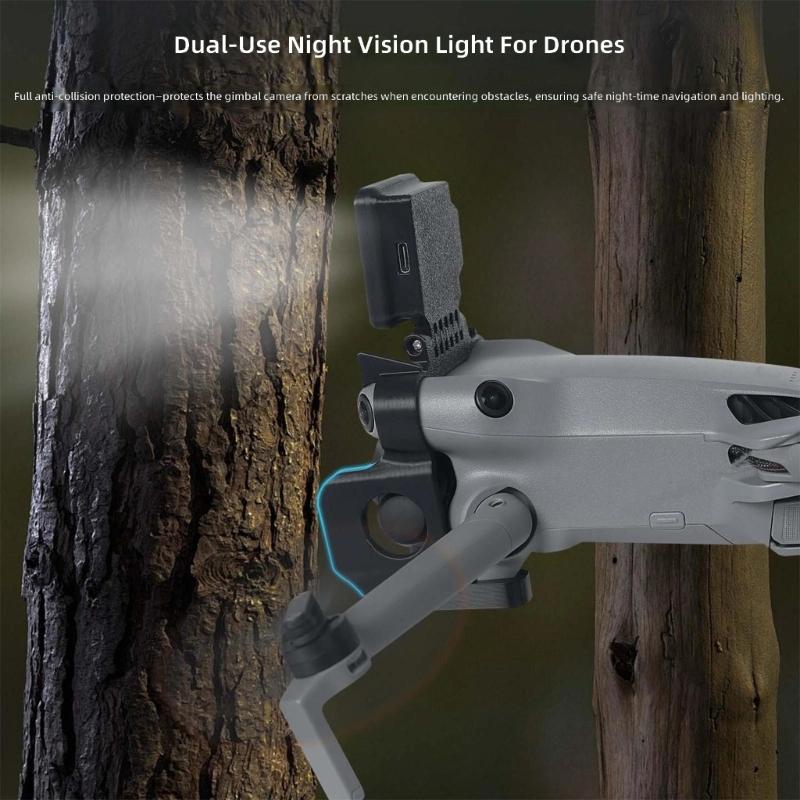 Foldable Gimbals Protector With Bright LED Navigation Light For Mini 5Pro During Night Flying