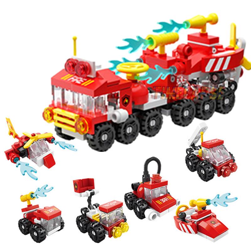 NEW Engineering Cement Mixer Engine Mini Loader Truck Special Police Car Classic Model Building Blocks Sets Bricks Toy City
