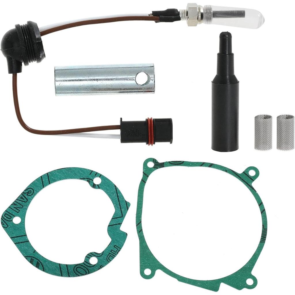 Kit de réparation de bougie de préchauffage 12V et de maintenance de chauffage de stationnement pour Eberspacher Espar Airtronic D2 D4 D4S Chauffage de couchette avec écran filtre