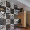 9Pcs Hollow Pattern Hanging Partition Screen Flower Carving DIY Privacy Screen  Dining Room