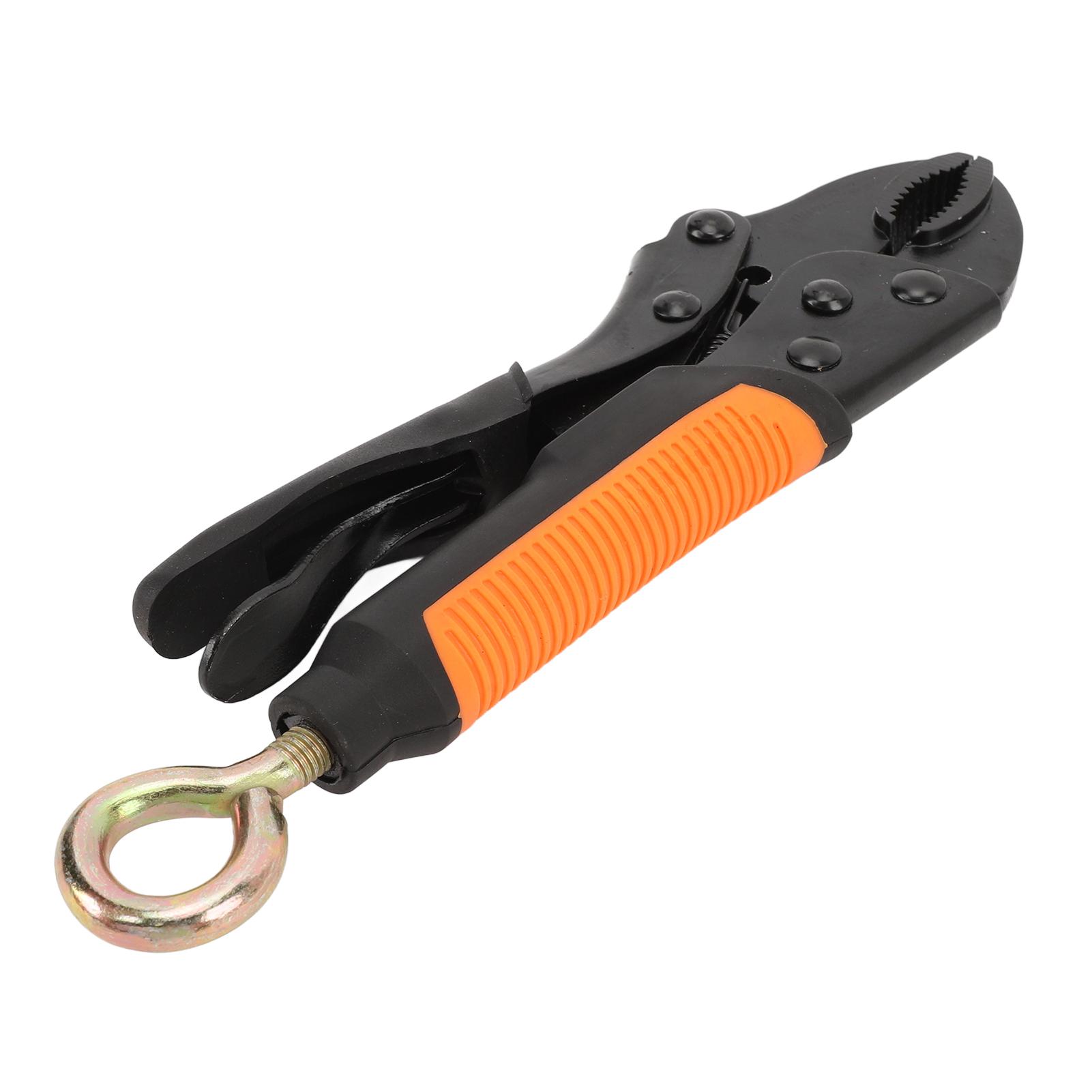 Locking Pliers   Clamp Pressure Curved Jaw Carbon Steel Locking Pliers for Metalworking Woodworking