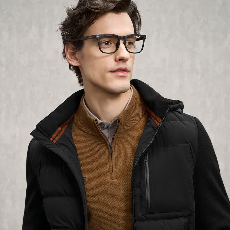 EMZ Men's Lightweight Duck Down Jacket