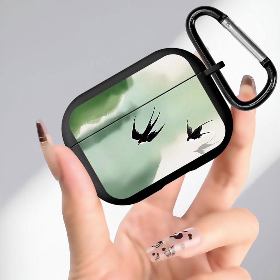 

Чехол-подвеска Ласточка для наушников Airpods 1 2 Pro Pro3 3 Pro2 4 Airpods 4