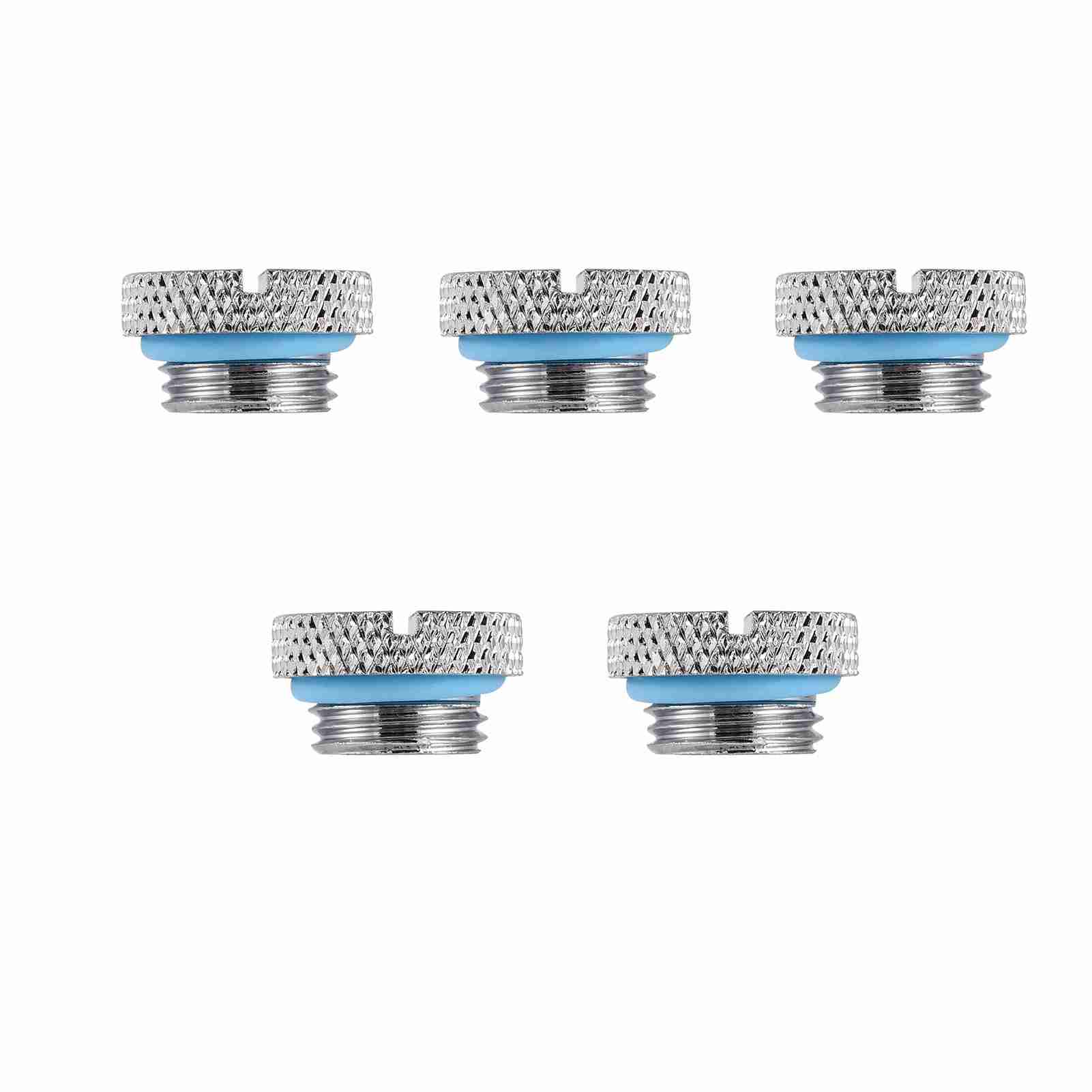 

5Pcs Brass G14 Thread Screw in Water Stopper Plug for PC Water Cooling System