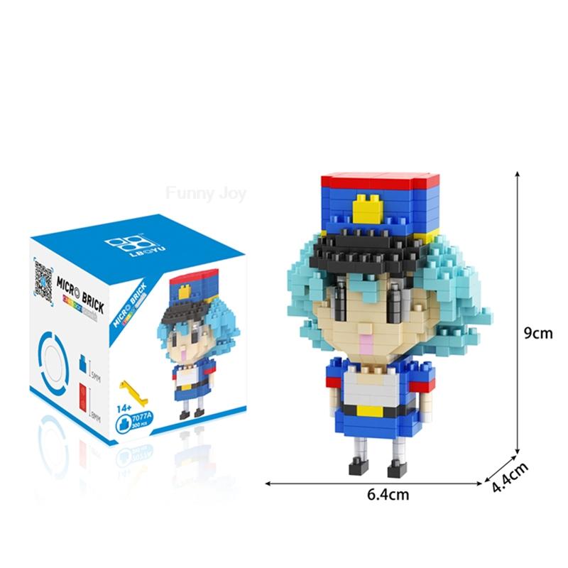 61 Style Funny Building Blocks Assembly Anime Picachu Charizard Doll Blastoise Bulbasaur Gengar Bricks Toy for Kid