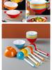 Melamine Double-Ear Bowl for Spicy Hot Pot & Ramen - Large Imitation Porcelain Tableware