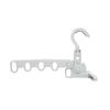 Portable Foldable Travel Hanger Folding Clothes Drying Rack Travel Hangers Hanging Rack with 5 Holes for Hotel Camping Travel