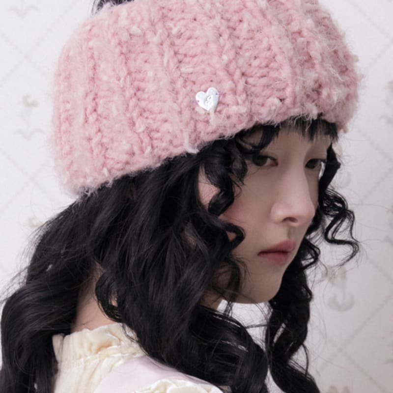 

Eireve ВЯЗАНАЯ КРЮЧКОМ ПОВЯЗКА НА ГОЛОВУ, ШАРФ-УШИ (PINK) pink