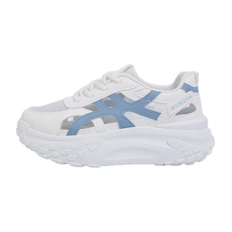 Summer Sports Student Casual Shoes 22 Hollow Ins Platform New Dad Shoes