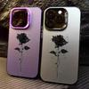 Rose Design Phone Case for Apple iPhone 14-17 Pro Max