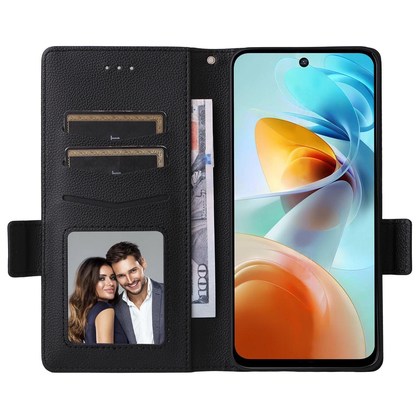 

Для ZTE nubia Music 2 Чохол з ремінцем на зап ястя Текстура лічі Шкіра PU Гаманець Чохол для телефону Brown