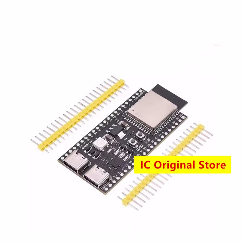 

Плата розробника ESP32 S3 з модулем WROOM-1-N16R8 Версія для розробки ESP32-S3-DvK чорний