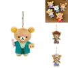 Adorable Limited Edition Plush Bear Keychain From Relaxing Bear Collection Perfect Gift