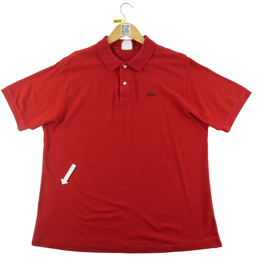 Second Life - Men's Short-sleeved Polo Shirt Red - Good Condition
