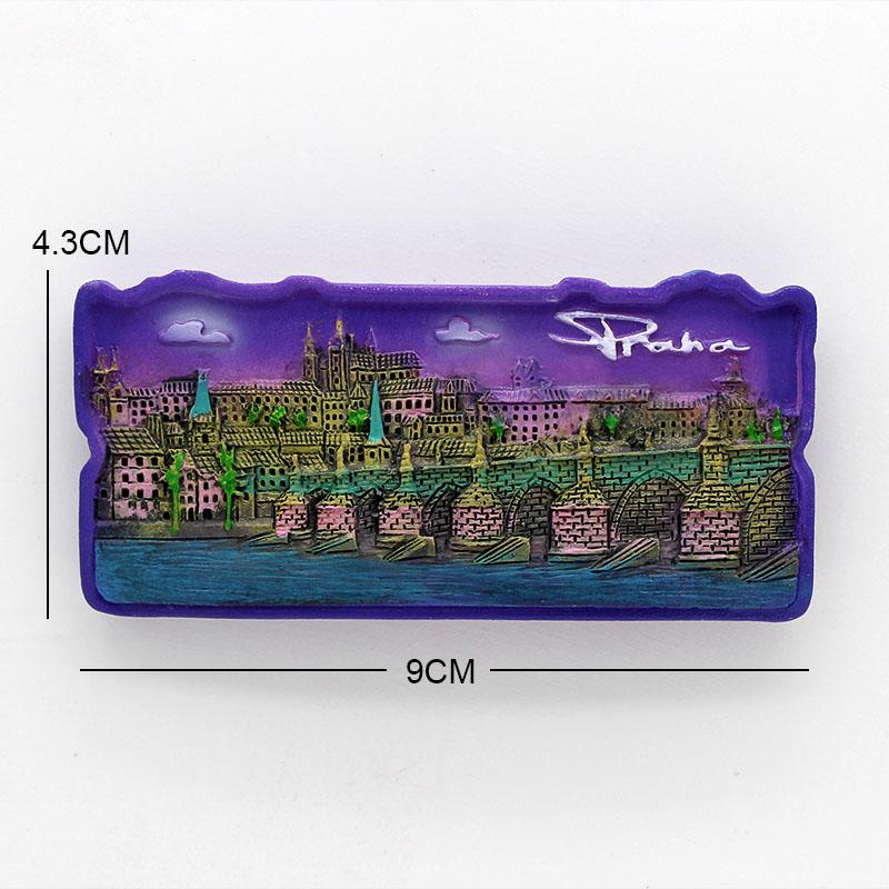 Κοπεγχάγη Πράγα Φινλανδία Ισπανία ταυρομάχος Γερμανία αυτοκόλλητο ψυγείου μαγνητάκια ψυγείου δώρο Παγκόσμιος Τουρισμός αυτοκόλλητο ψυγείου