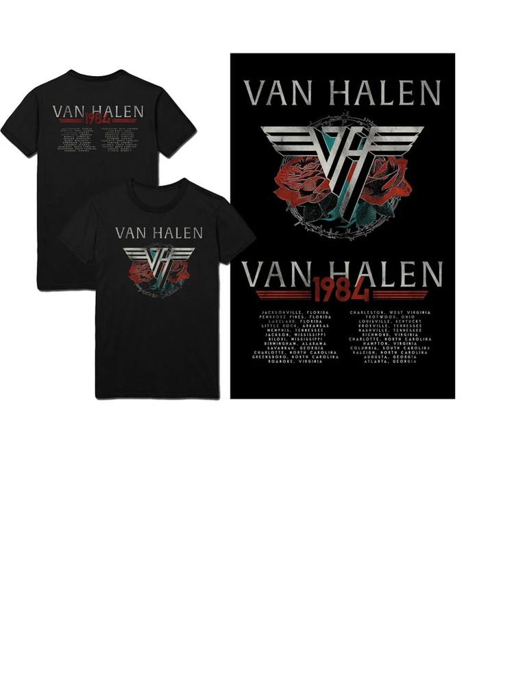 Van Halen 84 Tour OFFICIAL  T-Shirt Unisex T-Shirt XXXXL