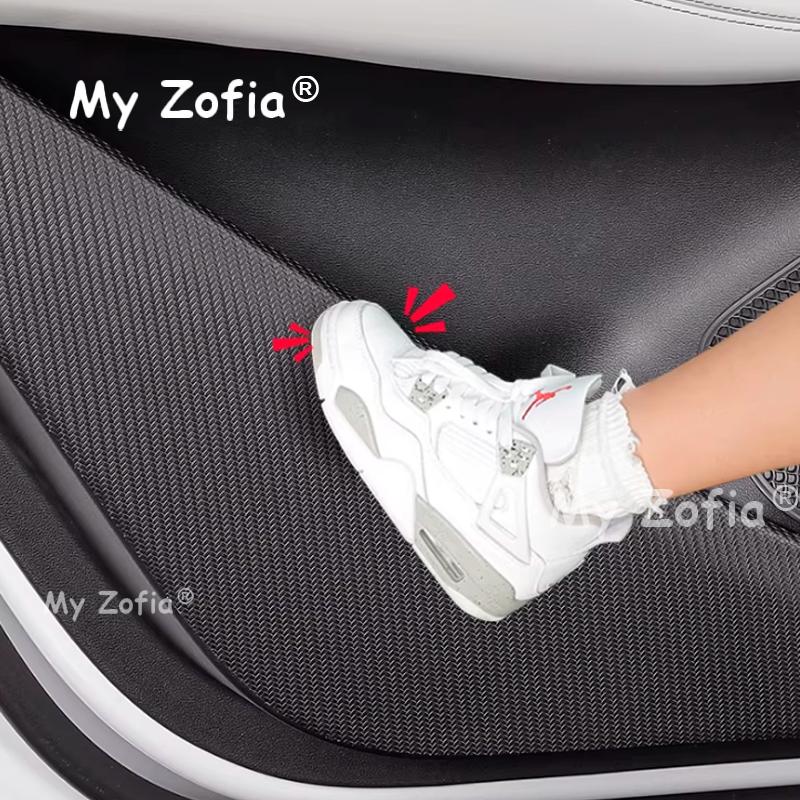 For BYD SEAL 6 DM-i Touring 2025 2026 Car Door Anti-kick Pad Leather Interior Protection Anti-dirty Decor Stickers Accessories