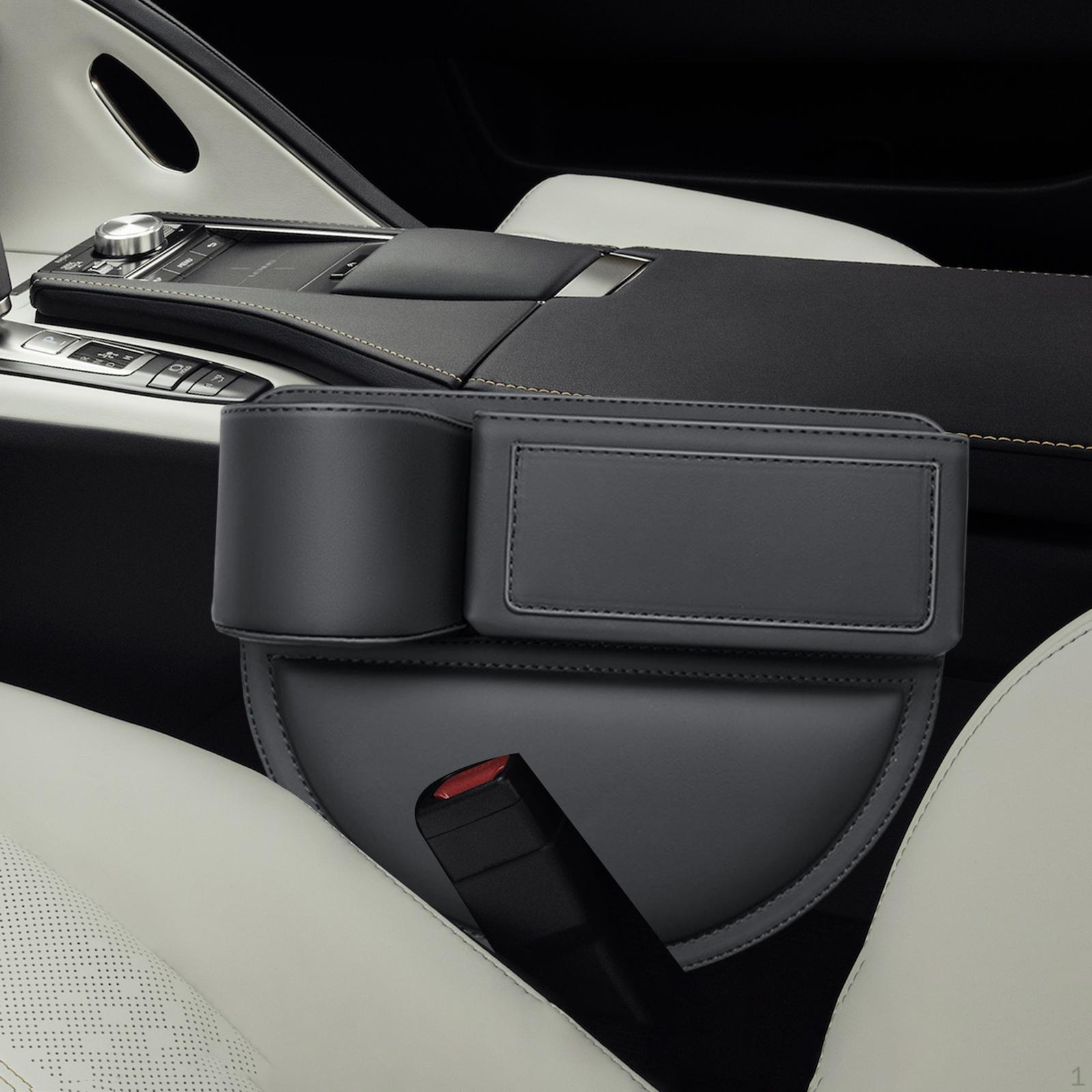 

Органайзер для сиденья, наполнитель, универсальные легкие автомобильные аксессуары, кожаная передняя часть Black Driver