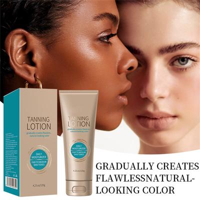 Tanning Cream 120g Sun-free Natural Tanning Lotion Tanning Cream Body Lotion