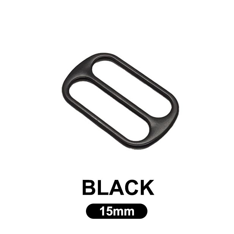 Metal Three Glide Slide Buckle 1Pcs Wear Resistant for DIY Leather Craft Gift Bag Strap Belt Decorative Webbing