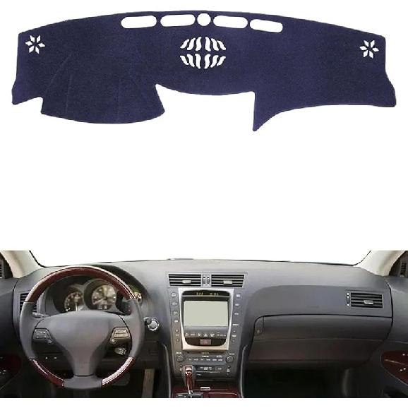 

Fit for Lexus GS350 GS450h GS300 GS430 GS460 2006-2011 LHD, Car Dashboard Cover, Anti-Scratch Durable Dashboard Cover mat (Lhd,black Edge)