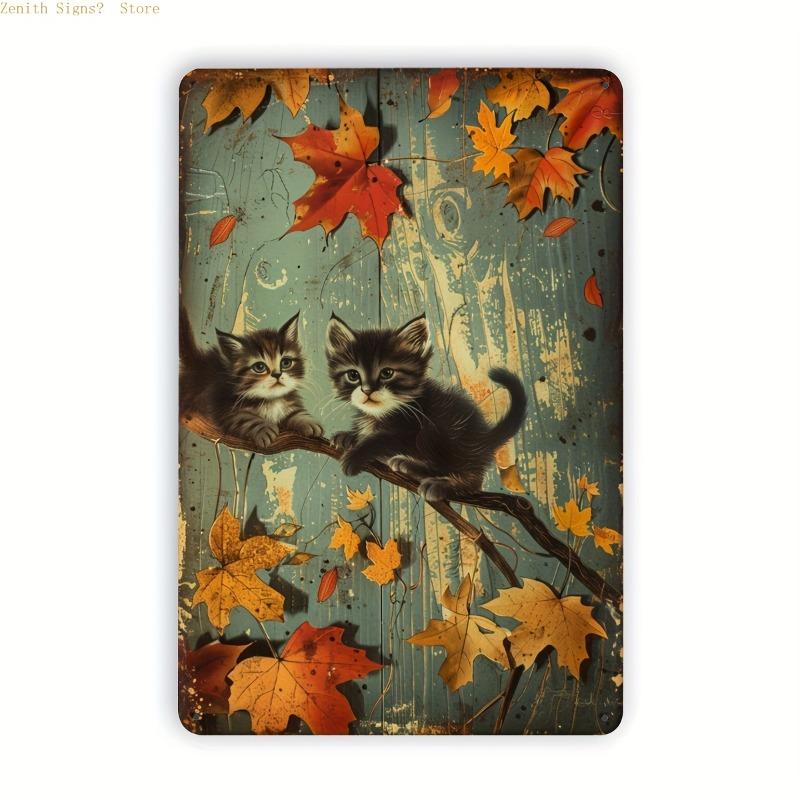 2D Classic Retro Style Iron Wall Art Sign with Durable Construction and Protective Coating Suitable for Various Interior Spaces