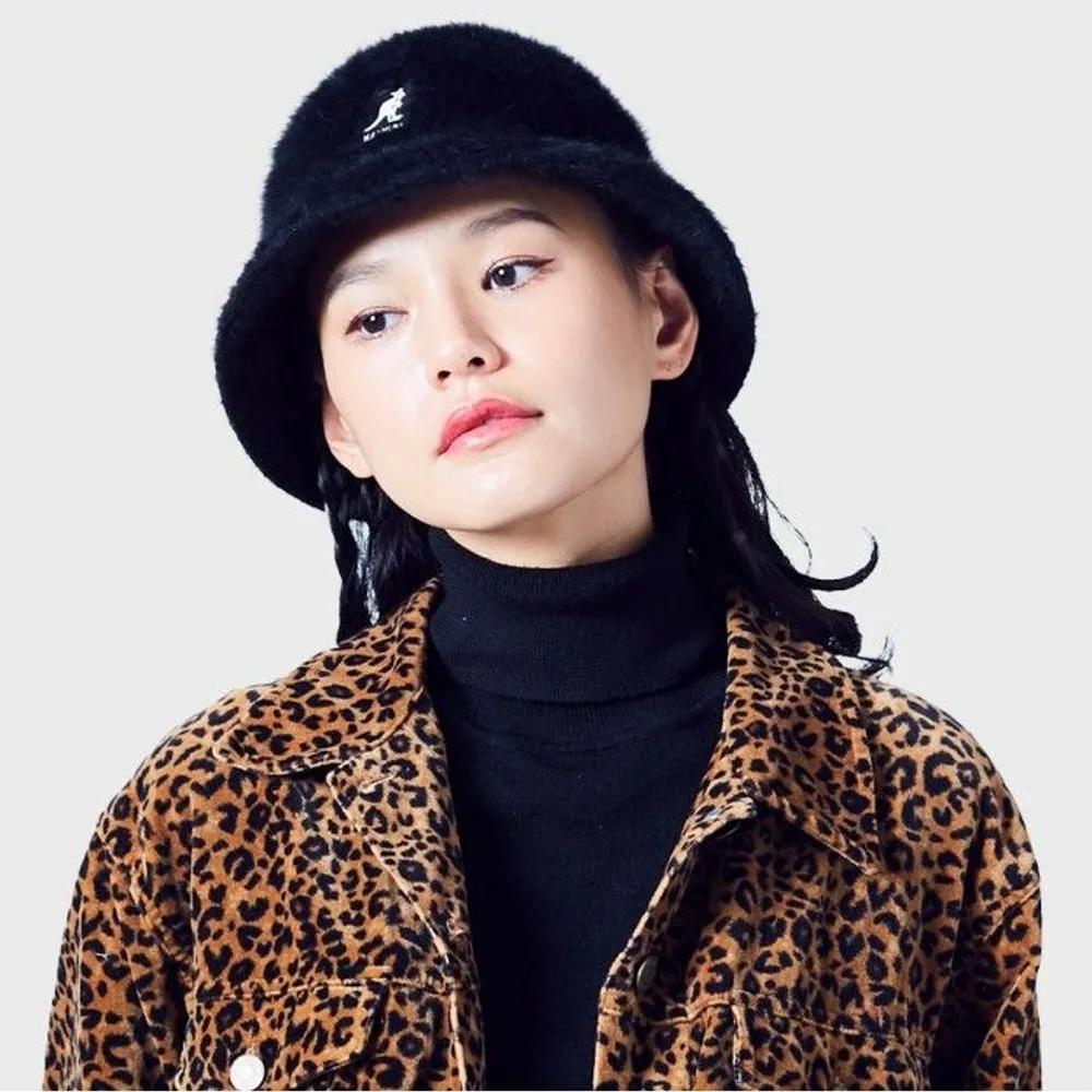 KANGOL Angora Furgora Casual Bucket Hat SCARLET