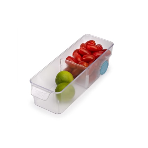 Joseph Joseph Refrigerator Storage Caddy, Compact, Translucent, Refrigerator Organizer, Fridge Store, 851662 (Authentic)