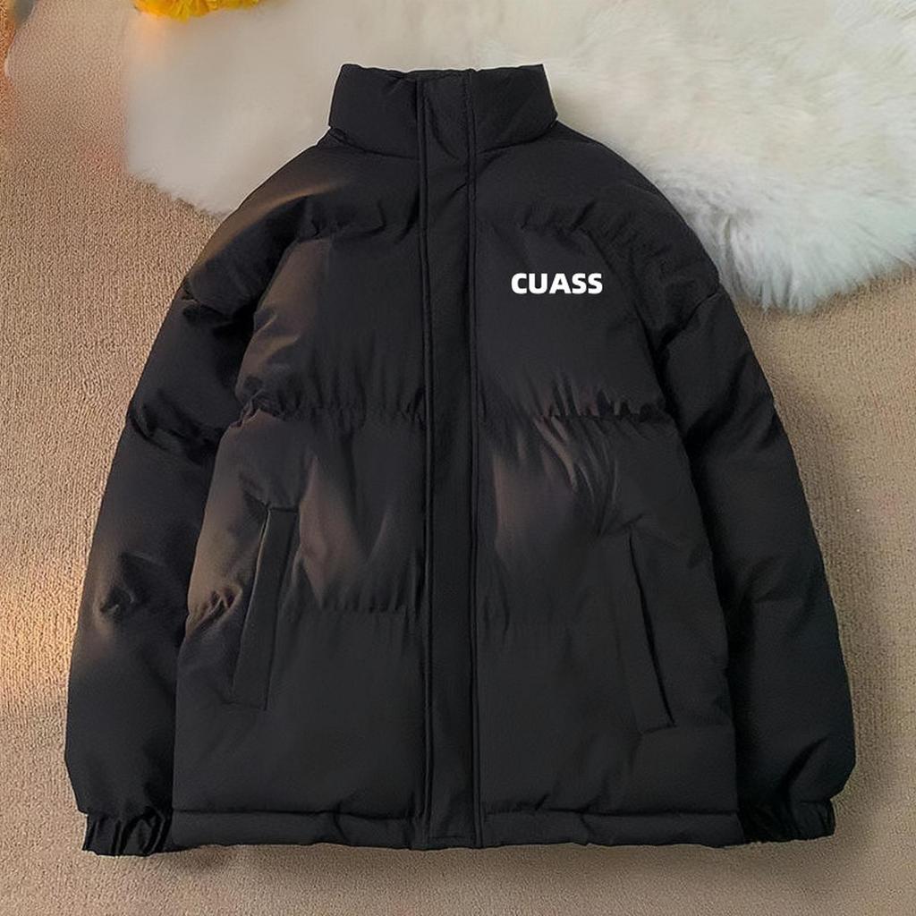 Men's Lambswool Cotton Jacket: Plush, Warm & Thickened Winter Outerwear for Couples.