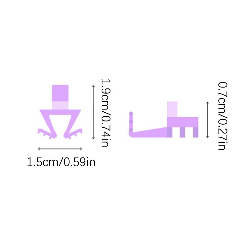 1 Pair Eyelash Separator For Eyelash Extension Efficient Aid Silicone Pads For Eyelash Grafting For Beginners Professional Tool