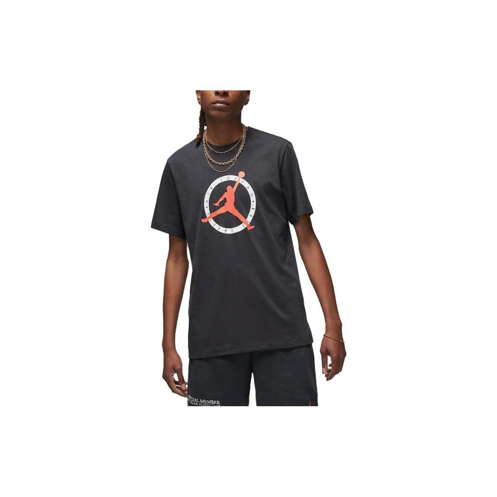 Jordan Flight MVP T-shirt Black/Red/White Men Streetwear DV8436-045