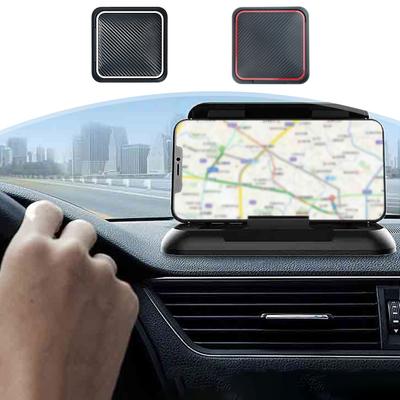 New Car Non-slip Mat Phone Holder Dashboard Desktop Mount Silicone Pad Removable&Washable GPS Stand Bracket Auto Accessories 1pc