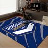 Giron-de Football Crest Printed Office Carpet Chair Cushion  Entryway Rug, Rugs for Living Room, Bedroom Christmas gifts