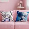 anime HUNTERxHUNTER Cushion Cover Comfortable Reversible Pillow Cover Ideal for Car Sofa Bedroom & Beyond