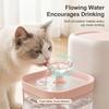 60.87oz Large-capacity pet water dispenser, automatic circulating water bowl for cats and dogs, a must-have for lazy people, silent water pump